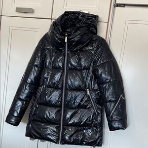 DKNY Women's Black Puffer Jacket